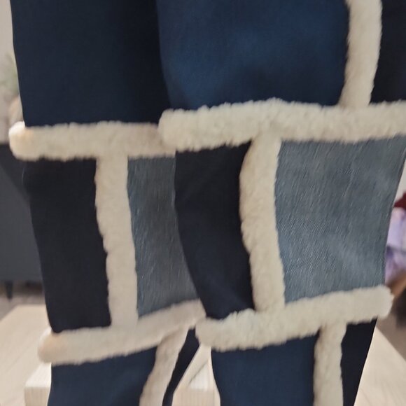 ✨ I Am JenniferLe VAUGHAN II Denim Heel Boots – Size 10 ✨ - Picture 3 of 12